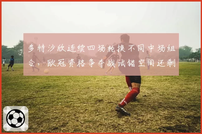多特沙欣连续四场轮换不同中场组合,欧冠资格争夺战试错空间还剩多少?